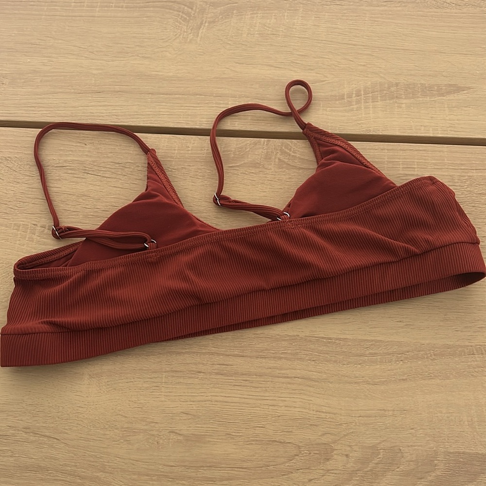 NWOT Matte Collection Ribbed Bikini Set - Picture 3 of 10